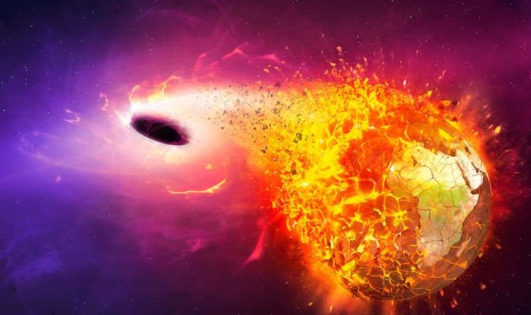 Black hole horror: Earth to be consumed by monster black hole - astronomer  warning | Science | News | Express.co.uk