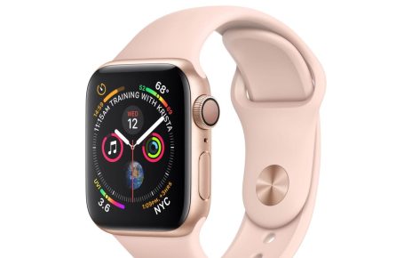 Refurbished Apple Watch Series 4 GPS, 40mm Gold Aluminum Case with Pink  Sand Sport Band - Apple