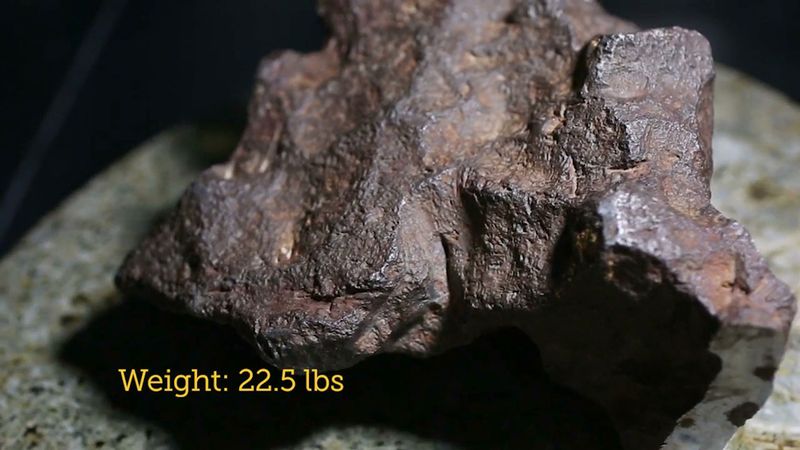 Meteorite Worth USD 100,000 Used as Doorstop for Decades - INCPak